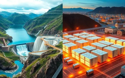 How does the lifespan of pumped hydro storage compare to that of batteries