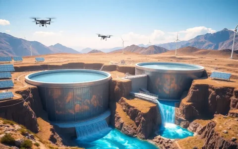 What technological advancements are being made to improve the efficiency of pumped hydro storage