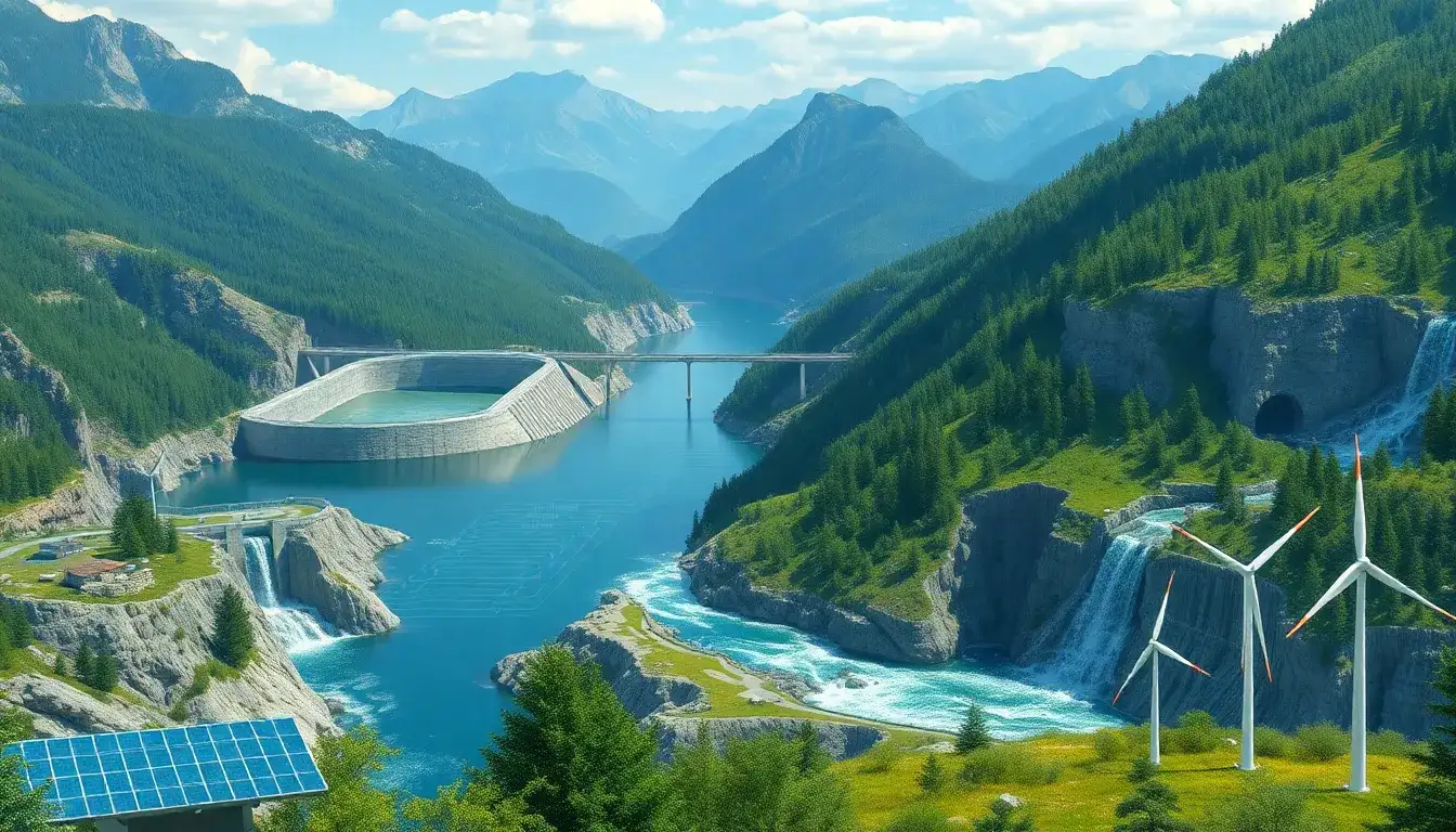 How does the geography of a location impact the feasibility of pumped hydro storage