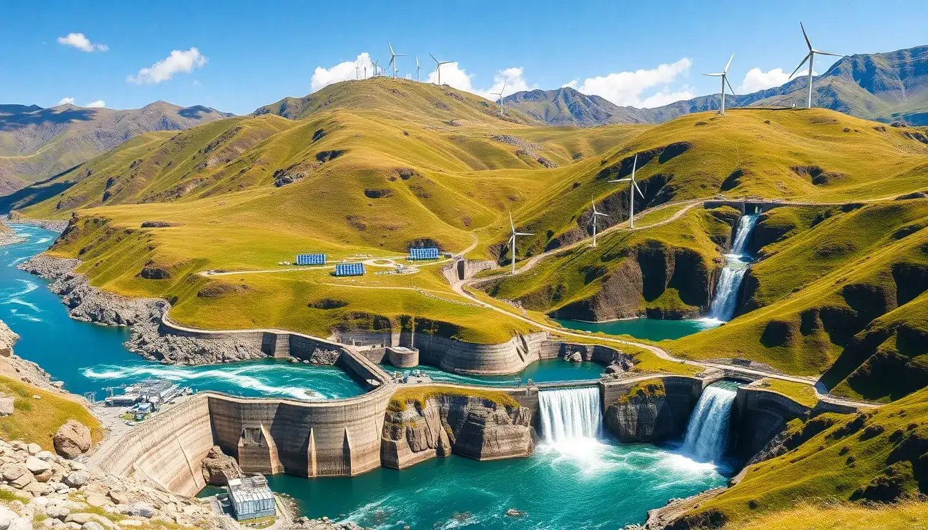 Are there any regions where the geography naturally lends itself to pumped hydro storage