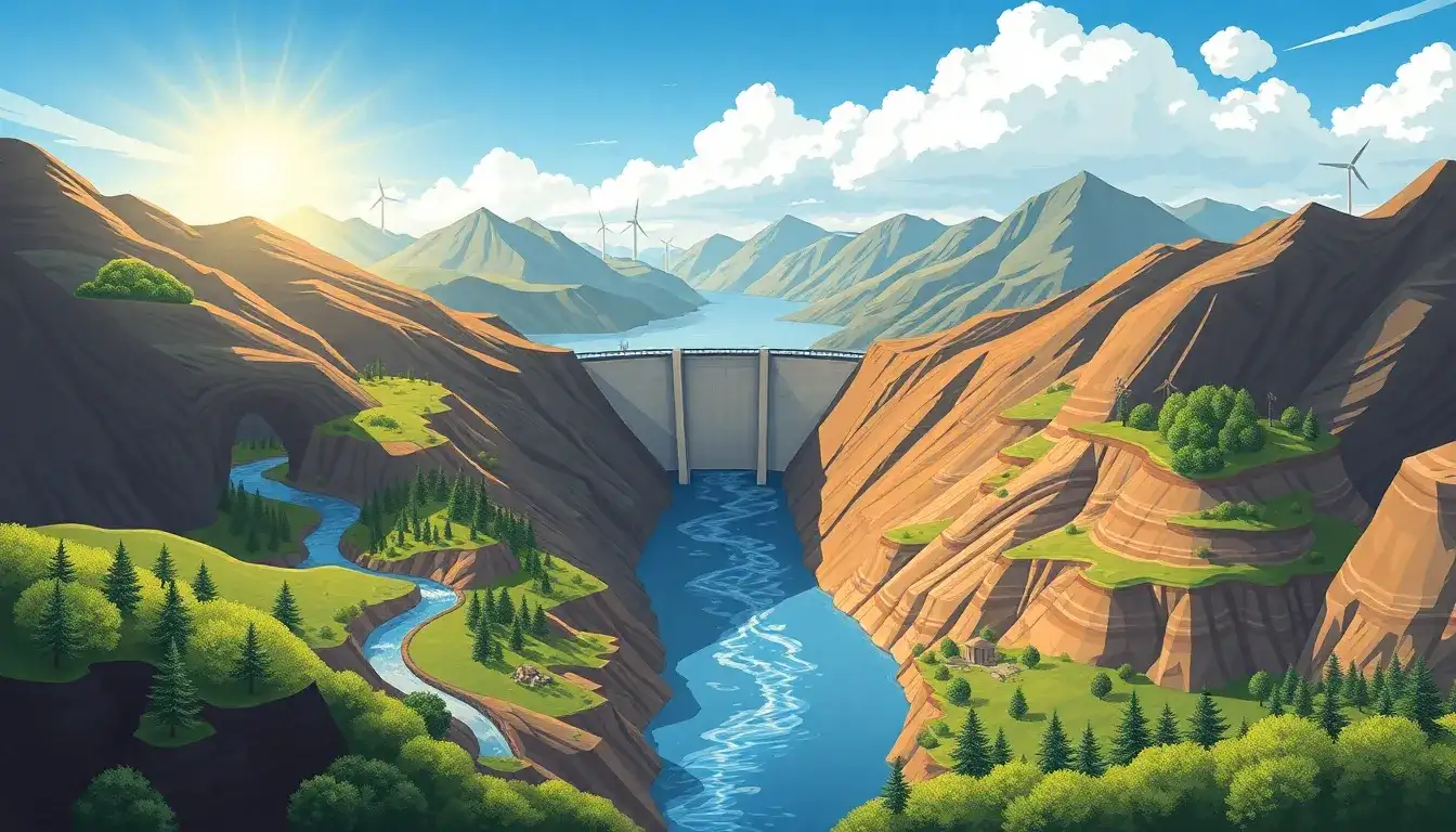 What are the environmental impacts of building pumped hydro storage projects