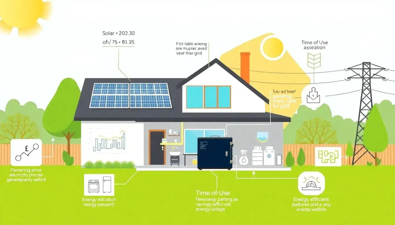 What are the main factors that influence the savings from a residential energy storage system
