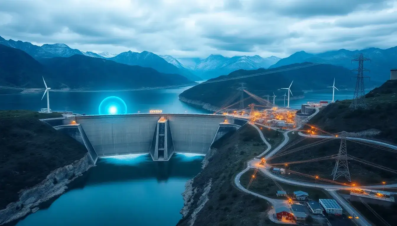 How does pumped hydro storage support grid resilience and reliability