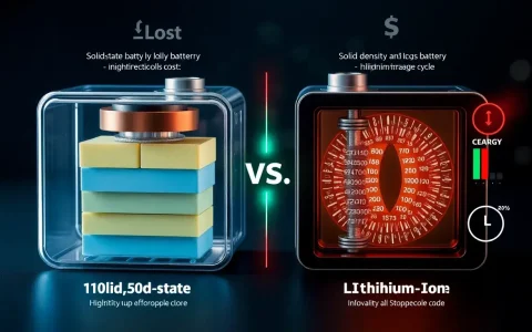 How do solid-state batteries compare to traditional lithium-ion batteries in terms of efficiency and cost