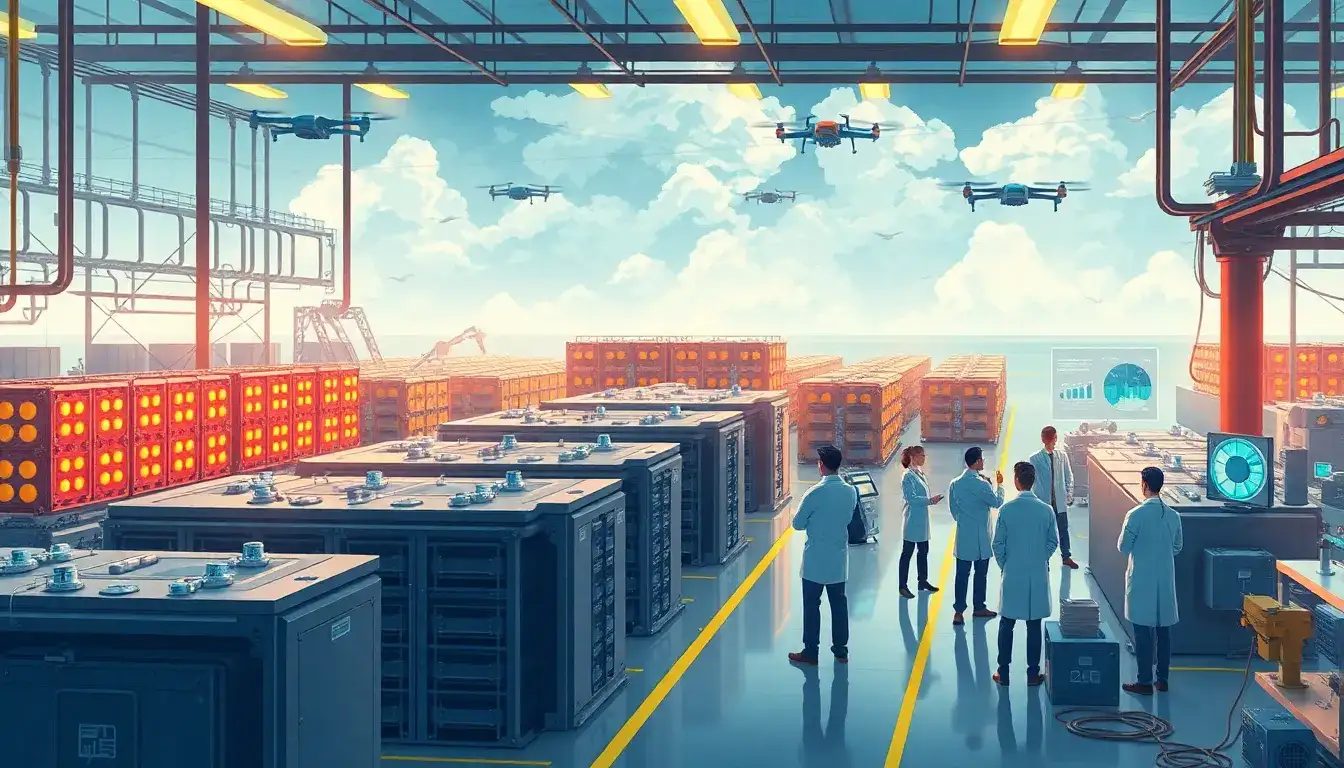 What are the main challenges in deploying iron-air batteries on a large scale