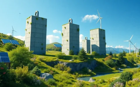 What are the main environmental benefits of using gravity-based energy storage