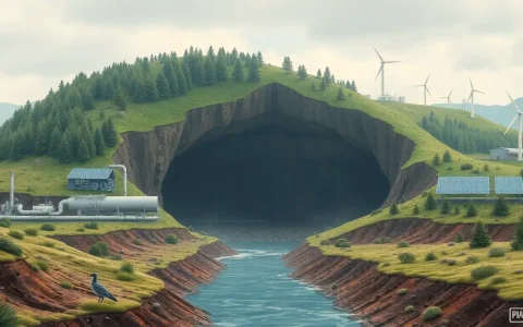 What are the main environmental concerns associated with CAES