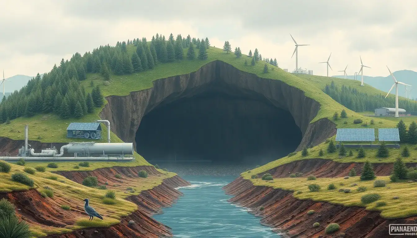 What are the main environmental concerns associated with CAES