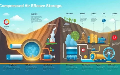 How does CAES compare to other energy storage technologies