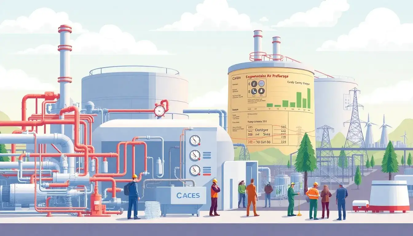 What are the primary challenges in implementing CAES systems