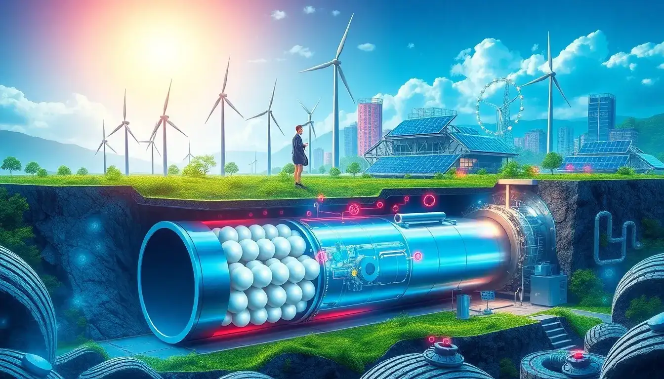 How does the integration of CAES with other energy storage technologies enhance overall efficiency