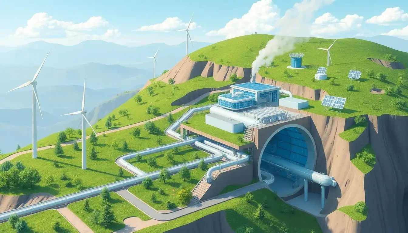 What advancements are being made in CAES technology to support renewable energy integration