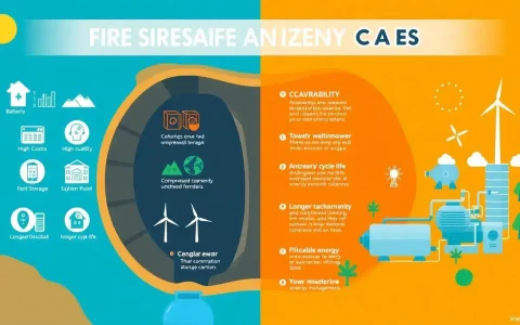 What are the main advantages of CAES over traditional energy storage methods