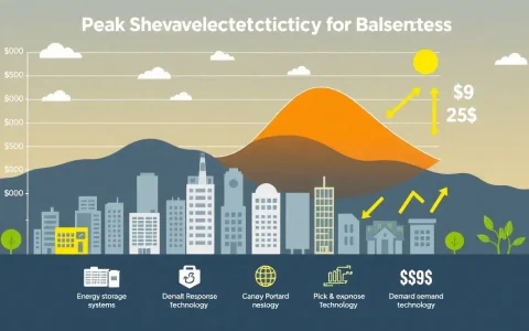 How does peak shaving impact electricity costs for businesses