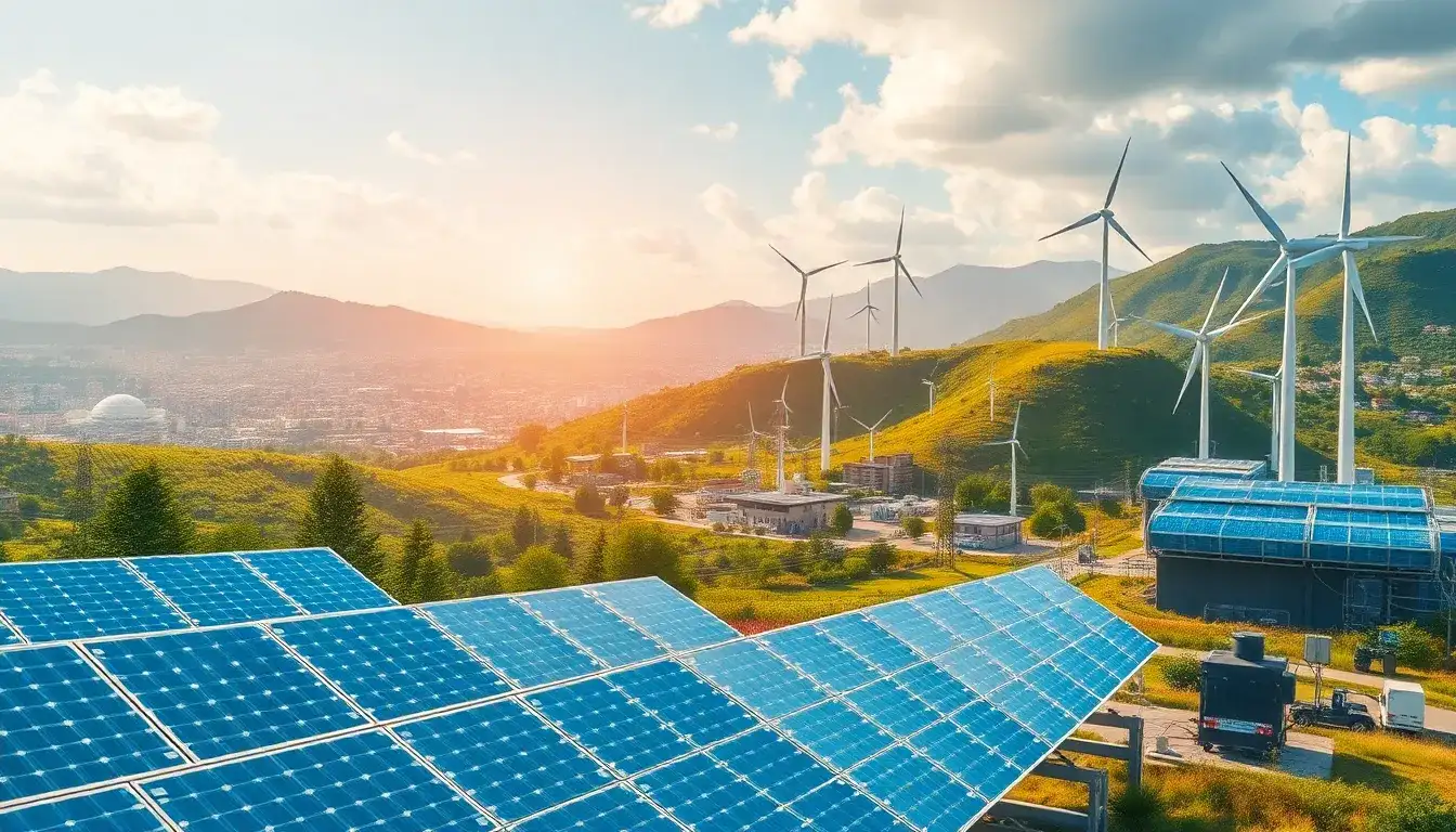 Can peak shaving be integrated with renewable energy sources like solar and wind