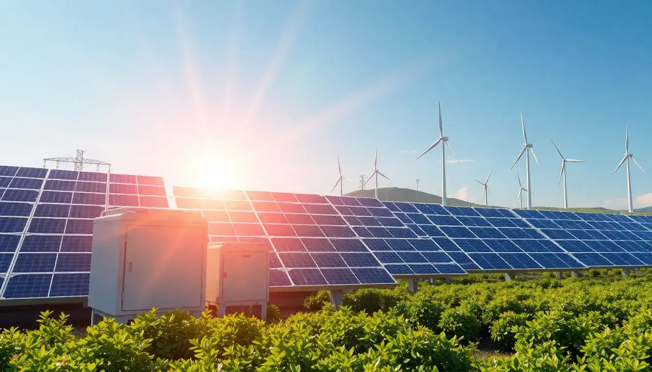 Can energy storage systems be integrated with renewable energy sources like solar