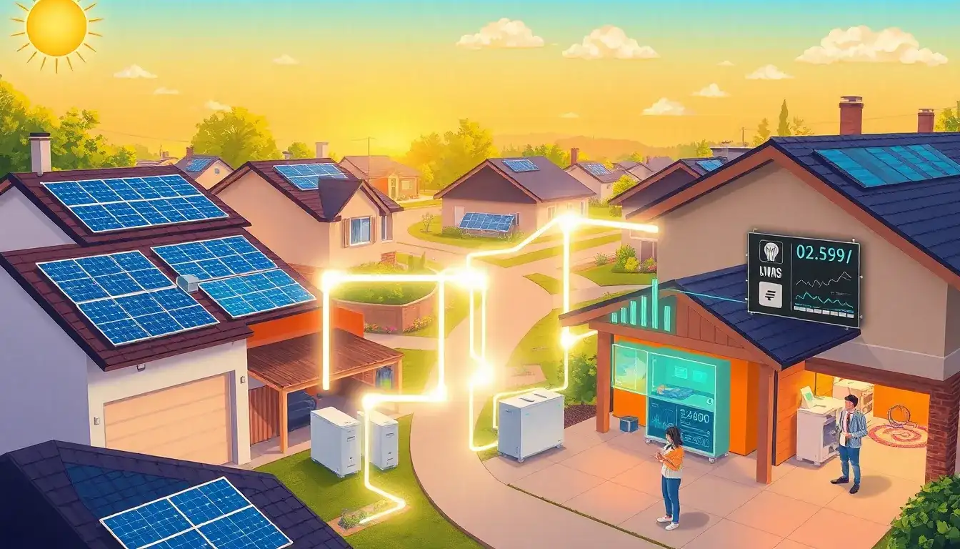 How do residential energy storage systems contribute to grid stability