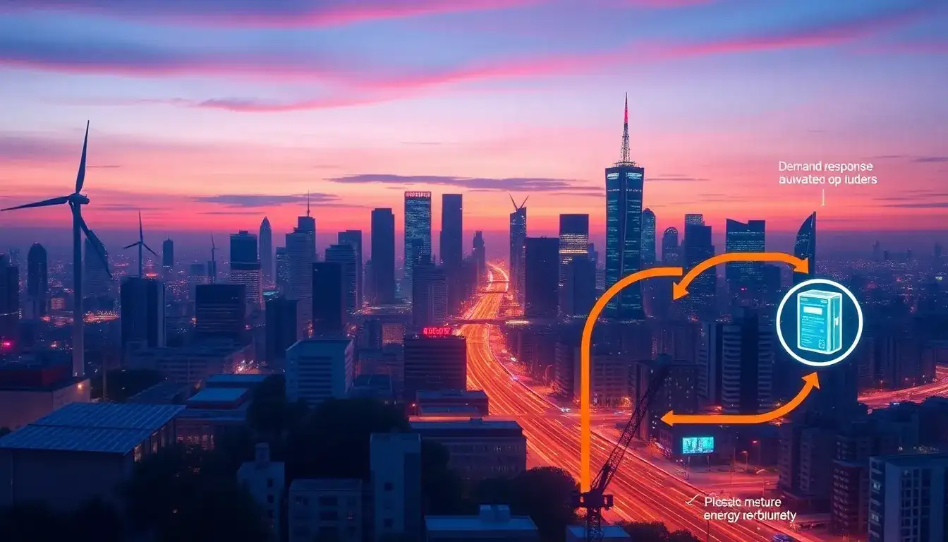 How do demand response programs work in conjunction with energy storage