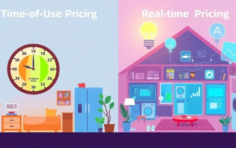 How do time-of-use pricing and real-time pricing differ in their impact on customer behavior