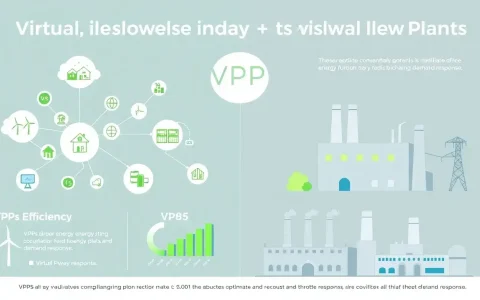 How do VPPs compare to traditional power plants in terms of efficiency