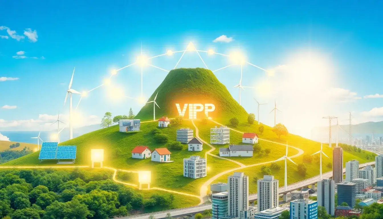 How do VPPs contribute to reducing greenhouse gas emissions