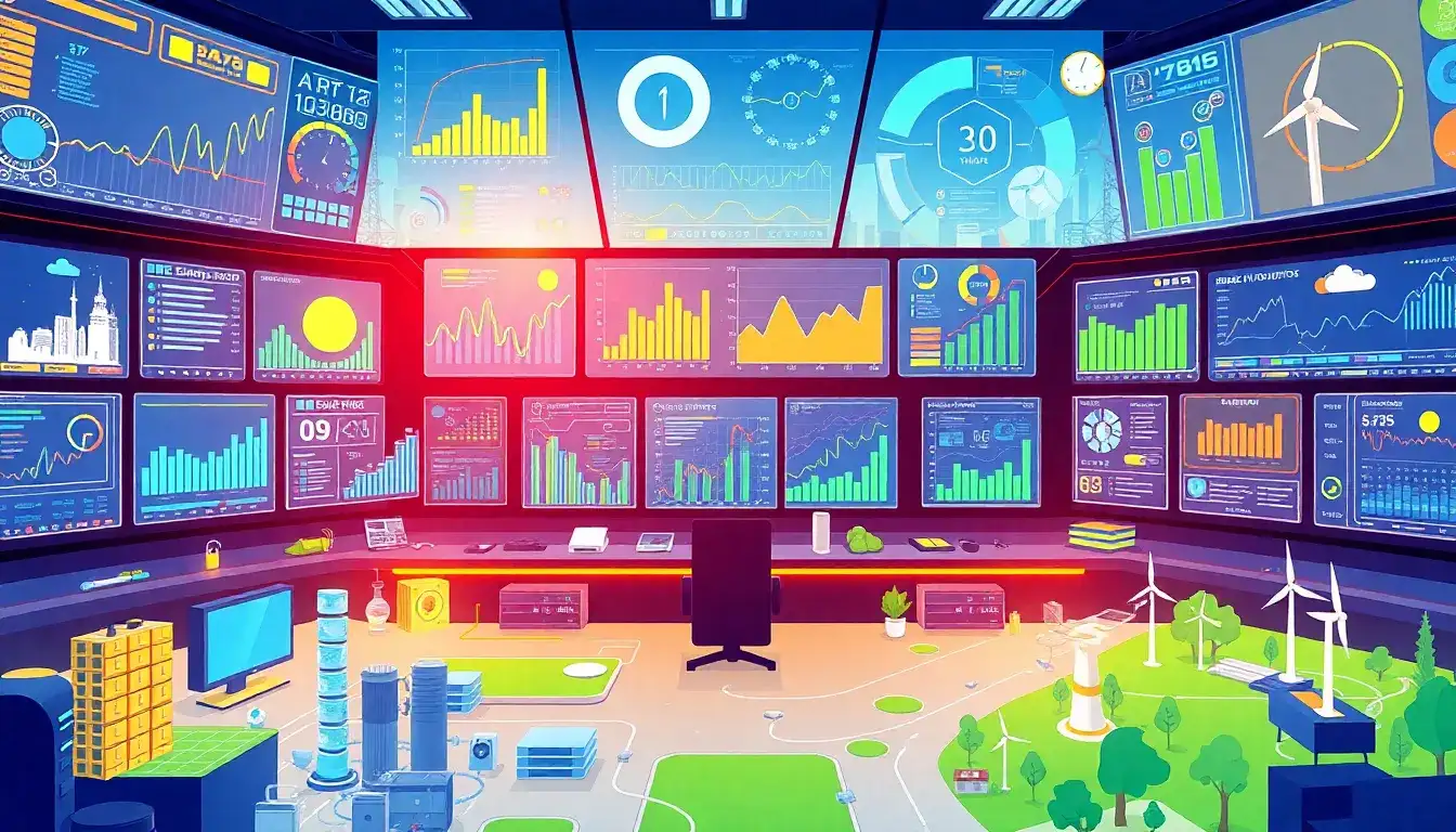 How can real-time monitoring help in predicting energy demand