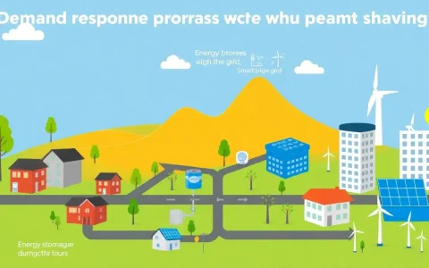 How do demand response programs work in conjunction with peak shaving