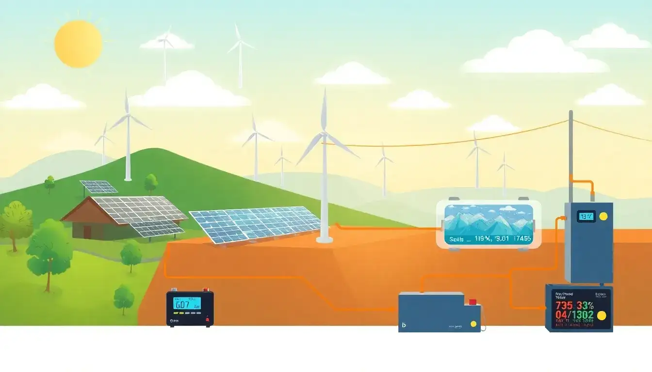 How does peak shaving work in conjunction with renewable energy sources