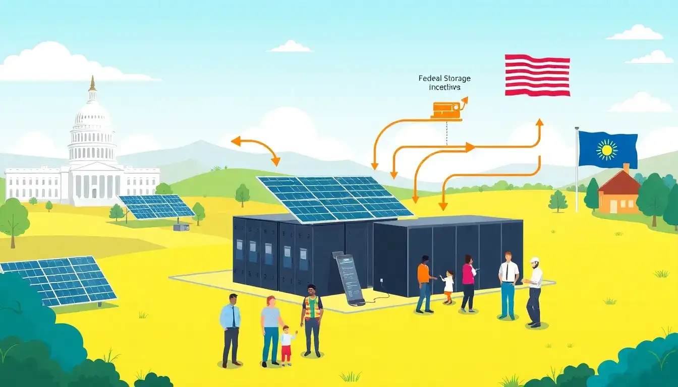 Can I combine federal and state incentives for energy storage systems