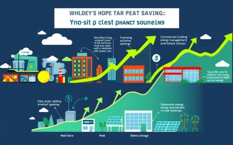 Which industries have the highest potential for cost savings through peak shaving