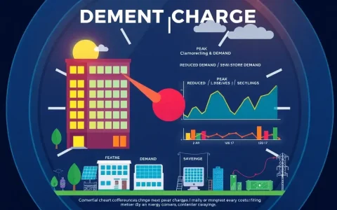 How do demand charges affect the cost savings of peak shaving