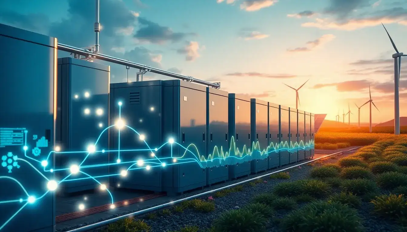 What role do IoT sensors play in optimizing energy storage for peak shaving