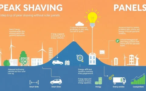 Can peak shaving be implemented without solar panels