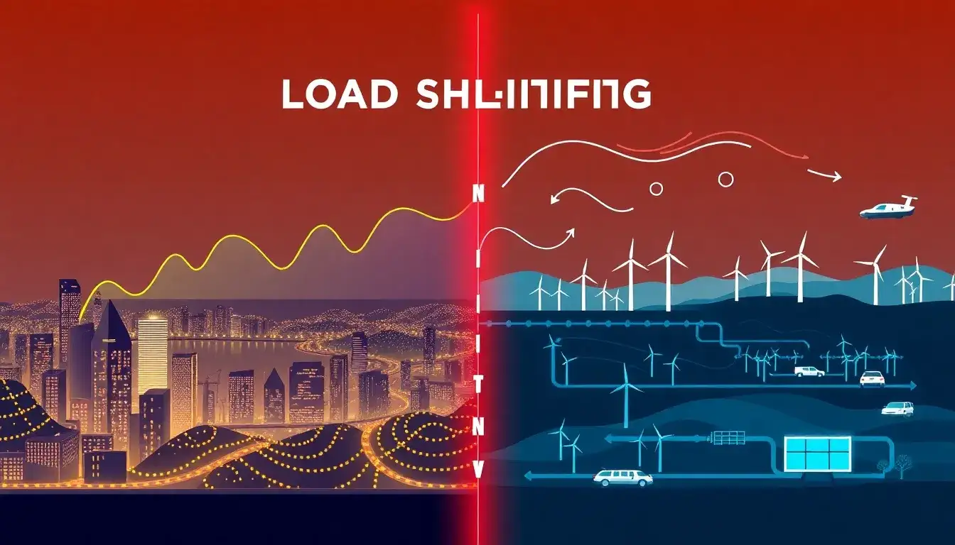 How does load shifting impact overall grid stability