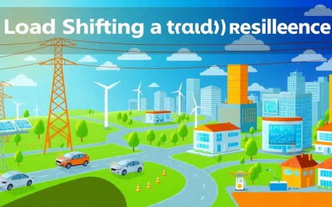 How does load shifting contribute to grid resilience