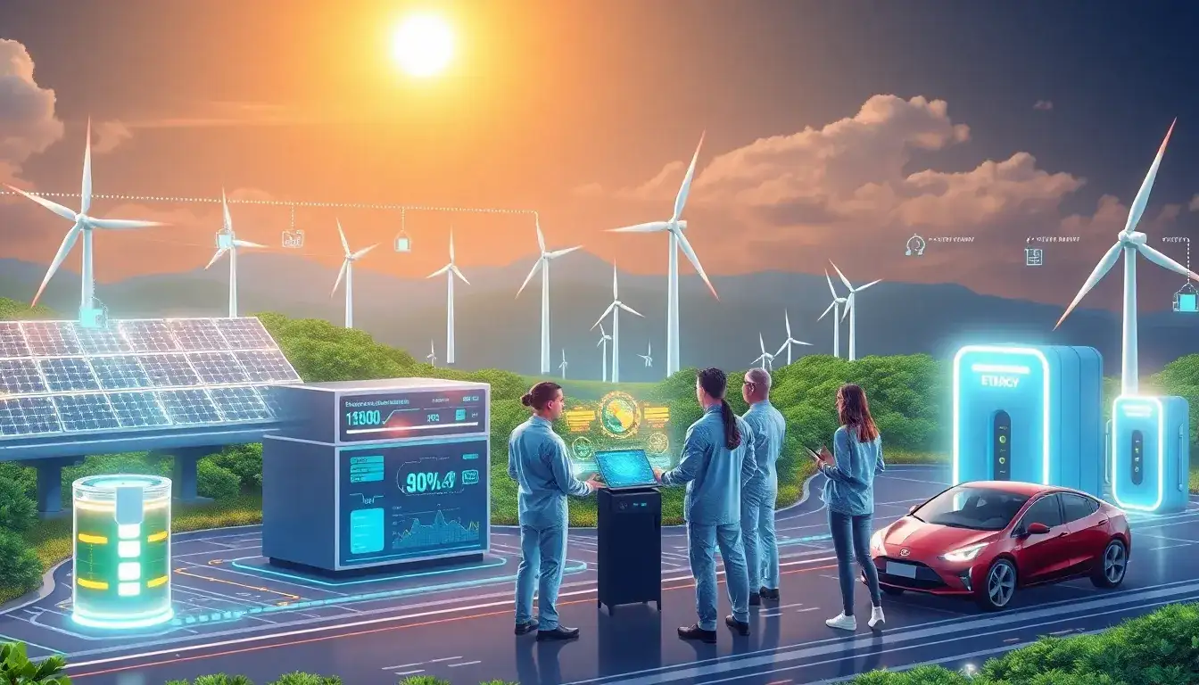 How do smart management systems optimize energy storage and usage