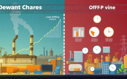 How do demand charges affect the decision to implement load shifting