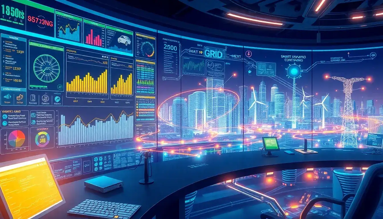 How does real-time monitoring in smart grids contribute to peak shaving