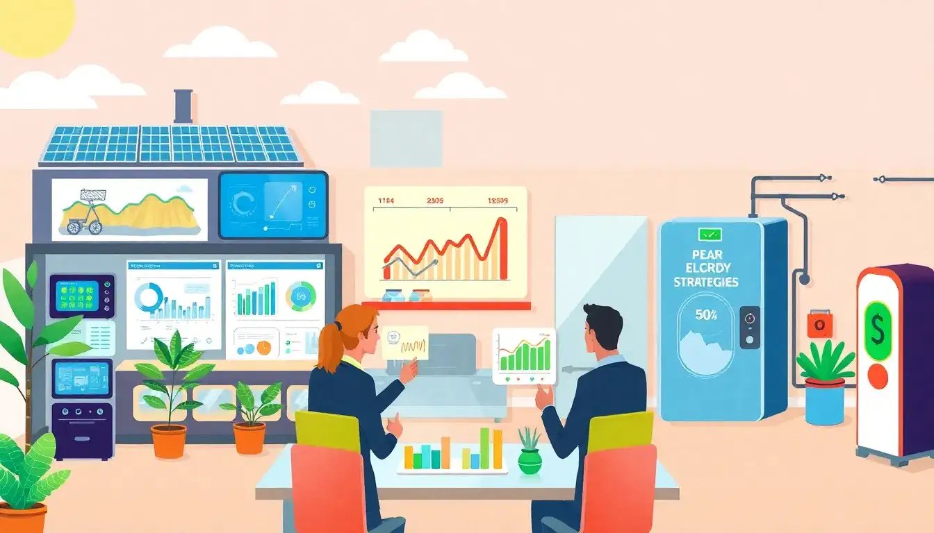 What are the most effective peak shaving strategies for small businesses