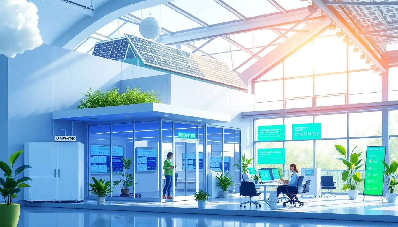 Are there any specific energy storage solutions recommended for small businesses