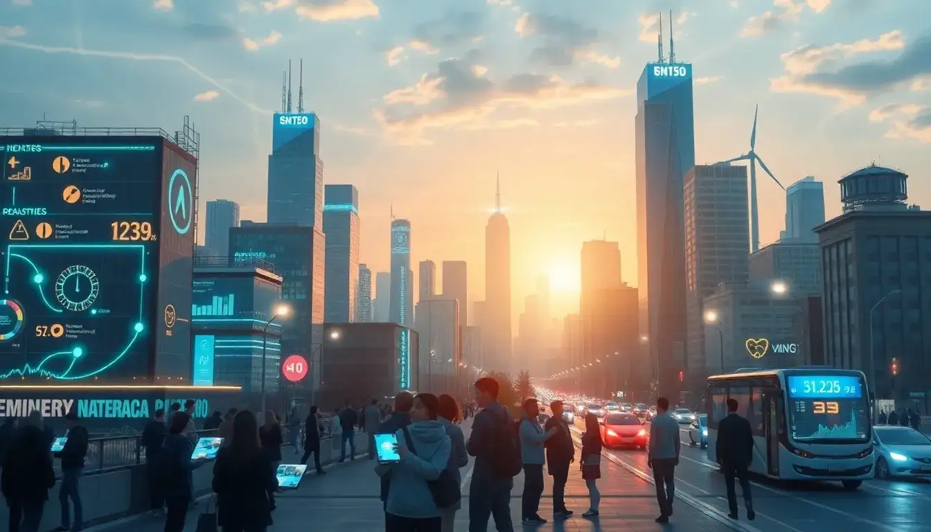 What role do IoT sensors play in optimizing energy consumption during peak hours