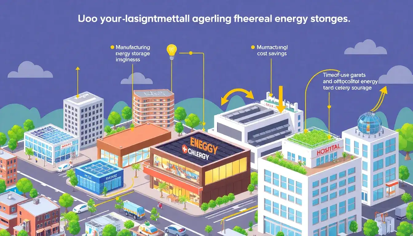 What types of businesses benefit most from peak shaving with energy storage