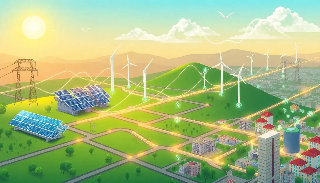 How does combining peak shaving with renewable energy sources benefit the grid