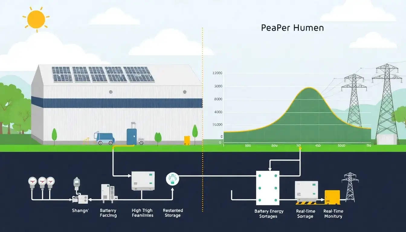 How does peak shaving impact the overall energy efficiency of a facility
