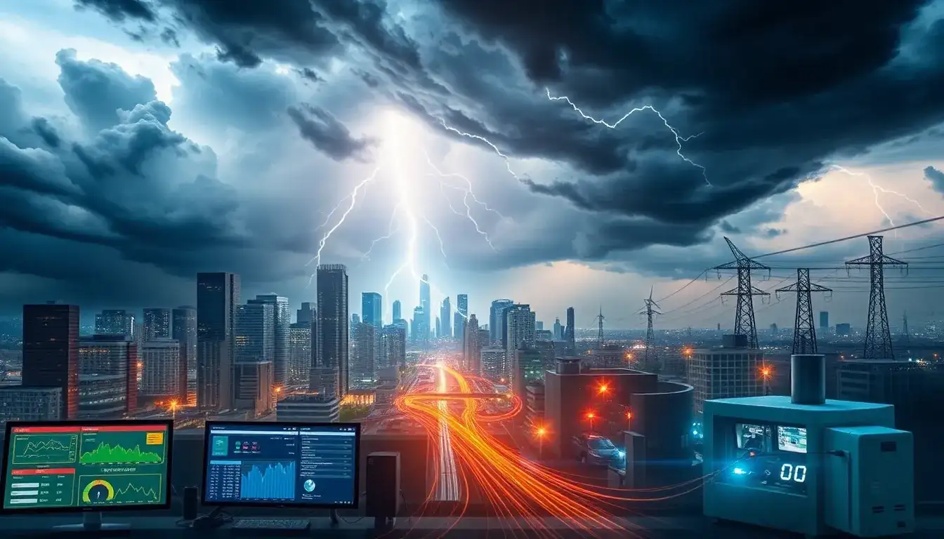 How does peak shaving contribute to grid stability during extreme weather conditions