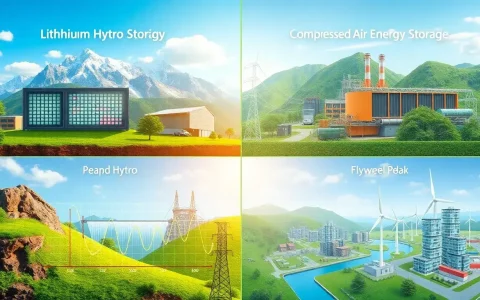 How do different energy storage systems compare in their effectiveness for peak shaving
