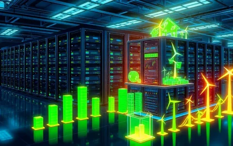 How does server consolidation impact overall energy efficiency