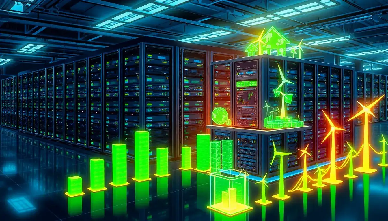 How does server consolidation impact overall energy efficiency