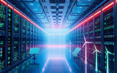 What role does AI play in optimizing data center energy consumption
