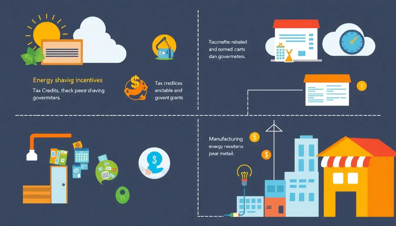 What incentives are available for businesses implementing peak shaving solutions